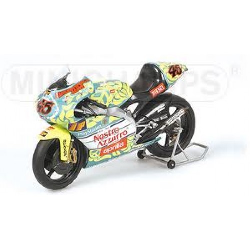 Minichamp Bike Scale Models Aprilia RSW 250 CCM Valentino Rossi