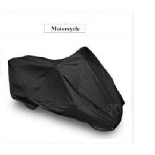 Bike Motorcyle Body Cover For ROYAL ENFIELD Black Color With Mirror Pocket