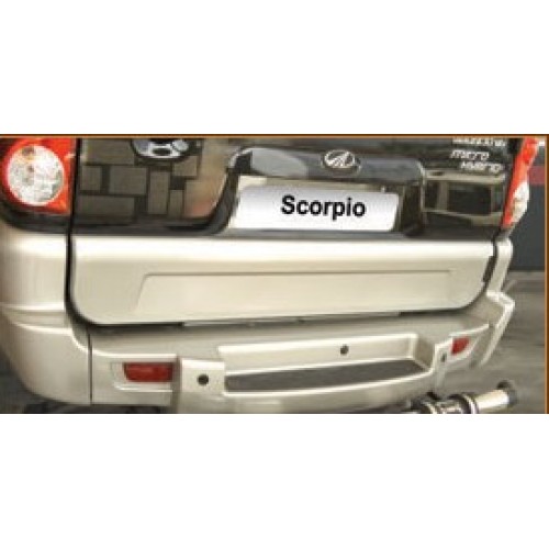 scorpio rear bumper guard