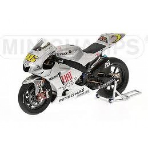 Minichamp Bike Scale Models Yamaha Yzr M Valentino Rossi Team Fiat