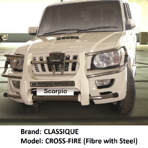 Classique - Cross Fibre - Mahindra Scorpio Front Bull Bar