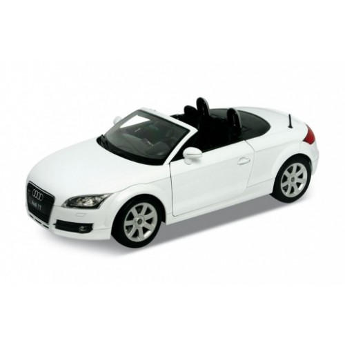 Welly - Car Scale Model - Audi TT Roadster Grey - 1-18