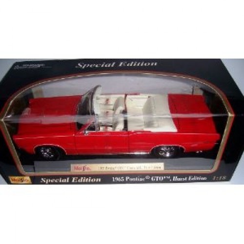 Maisto - Car Scale Models - 1-18 1965 Pontiac GTO, Hurst Edition